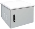 Electriduct 6U Outdoor Cabinet 18 Inch Depth IP55 Weather Resistant Enclosure by Electriduct