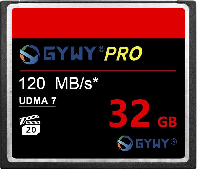 32GB UDMA Speed Up to 120MB/s.for Professional Photographer Enthusiast Camera by CompactFlashMemoryCard