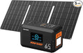 HOWEASY Solar Generator 135W, Portable Power Station by HOWEASY