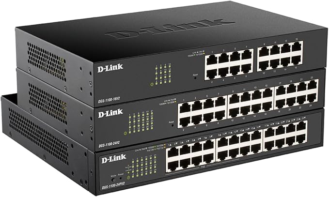 D-Link 16-Port Gigabit Smart Managed Ethernet Switch, IGMP Snooping, Sturdy - Image 5