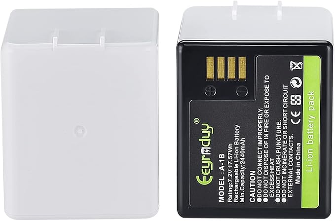 A-1B Battery Replacement for arlo Pro, Pro 2 Camera VMA4400 2440mAh by eeyrnduy