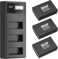 BESTON 3-Pack LP-E17 Battery and Charger Set by BESTONPOWERUS