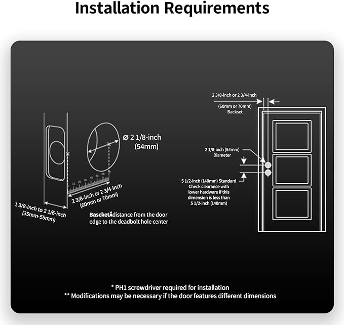 Aqara Smart Lock U50, Keyless Entry Door Lock - Image 6
