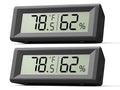 Small Digital Hygrometer, Humidity Meter, Indoor Thermometer, Room Temperature by PFTTDD