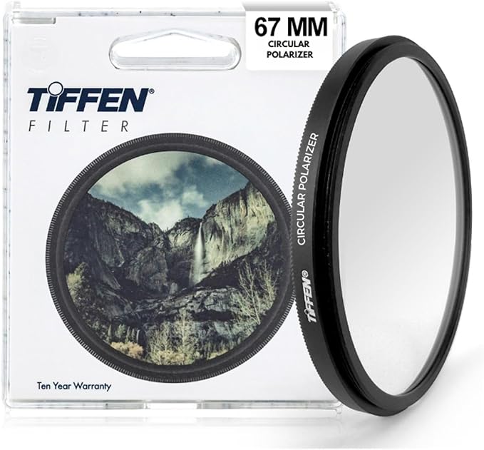 Tiffen 67mm Slim Circular Polarizer Filter by Tiffen