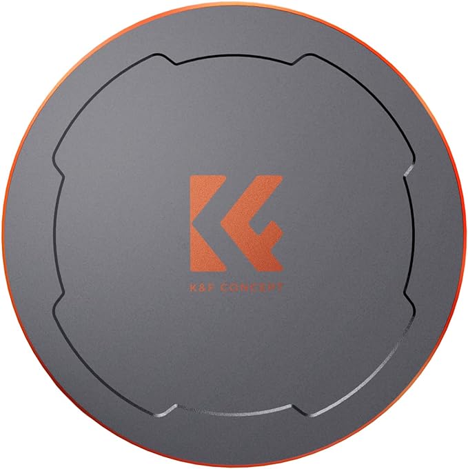 K&F CONCEPT 55mm Thread & Magnetic 2-in-1 Lens Filter Cap Only Compatible - Image 2