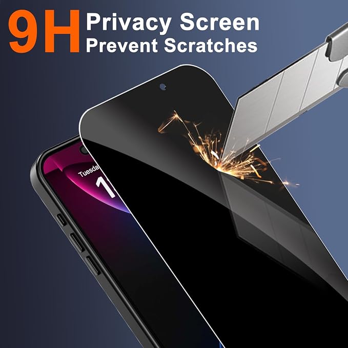 for iPhone 17 Pro Case with Privacy Screen Protector and Camera Protection - Image 8