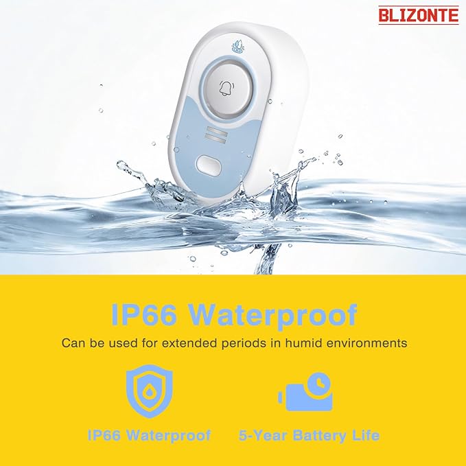 Water Leak Detector, 5-Year Battery Life, Water Alarm - Image 4