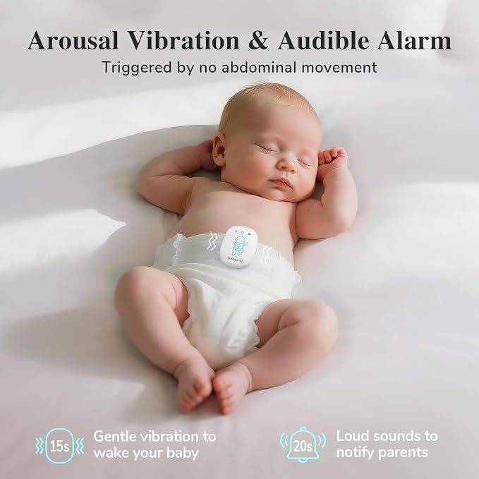 Sense-U Pro Baby Breathing Movement & Sleep Position Monitor - Image 3