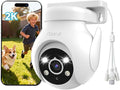 Noorio 2K Security Camera Outdoor 360° Pan/Tilt, Two Way Talk Wired Outdoor by Noorio