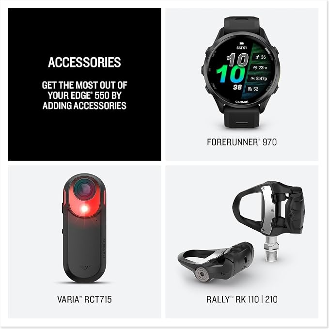 Garmin Edge 850 Compact GPS Cycling Computer Bundle - Image 8