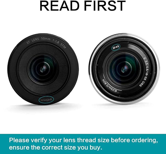 Sedremm Compatible with 77mm Star Filter 3 Pieces Starburst Lens Filter Canon - Image 6