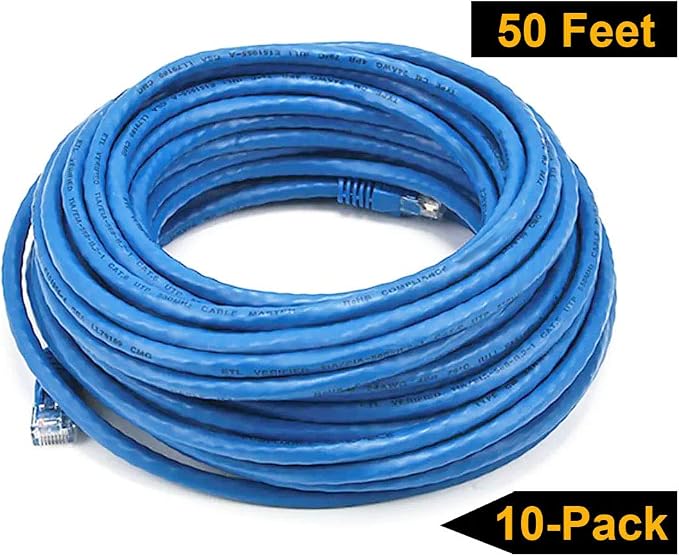 iMBAPrice 10' Cat5e Network Ethernet Patch Cable, 10 Pack - Image 8
