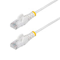 StarTech.com 25ft White Slim CAT6 Ethernet Cable, Snagless RJ45, 28AWG Bare by StarTech