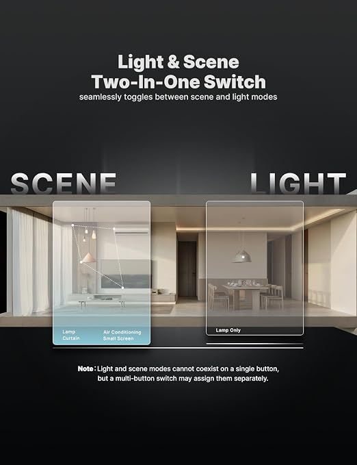 MOES Full Touch Smart Switch, ZigBee SF Wall Light Switch, Neutral Wire Required - Image 7