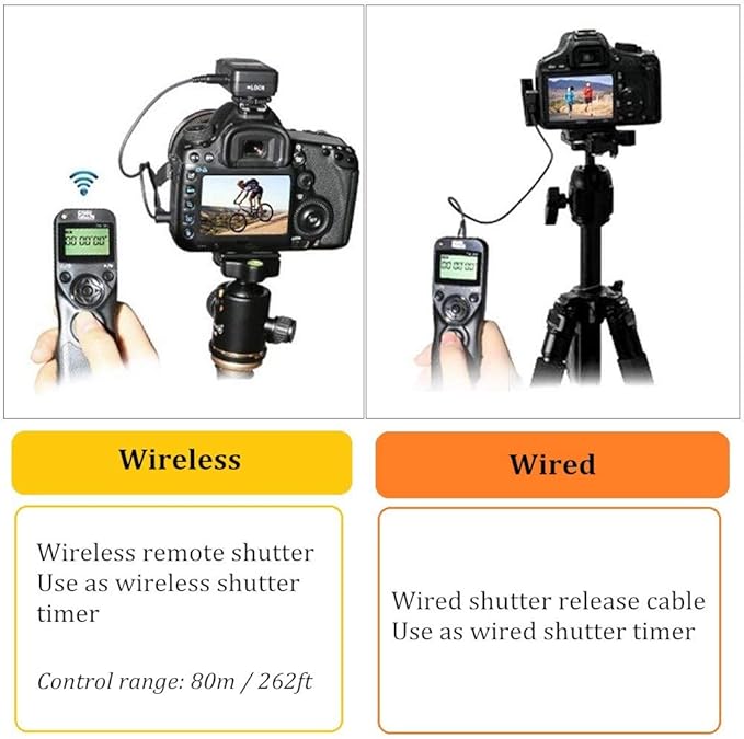 Pixel Remote Shutter Intervalometer TW283-E3 LCD Multi-Function Shutter Remote - Image 4