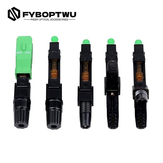 40 pcs SC-APC Fiber Optic Quick Assembly Connector Fiber Optic Fast Connectors - Image 3