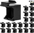 20-Pack Blank Keystone Jack Insert by Togconn