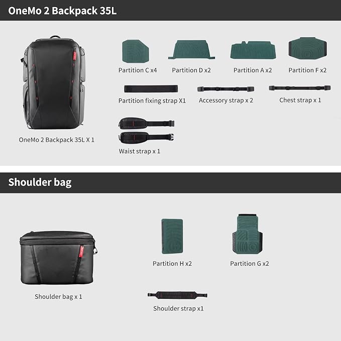 PGYTECH OneMo 2 25L-33L Camera Backpack - Image 8