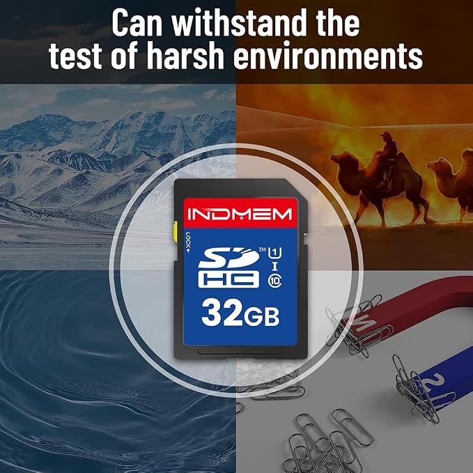 32GB SD Card SDHC Flash Memory Cards UHS-I U1 Class 10 High-Speed Full HD Video - Image 5