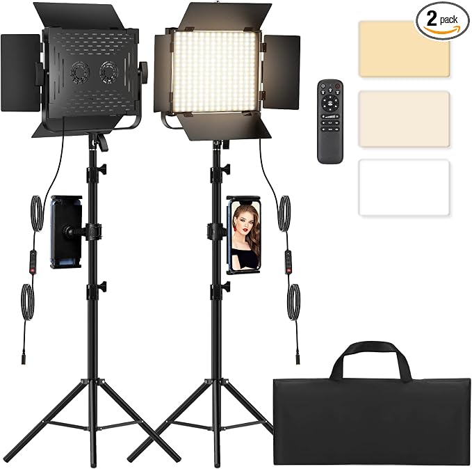 Photography Video Continuous Output Lighting Kit by BANSINE