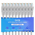 Cat6 Ethernet Cable 0.5 Feet 10 Pack Network RJ45 Cat6 Internet Patch Cable by XANHAM