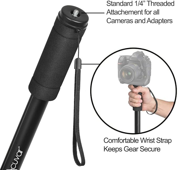 Acuvar 62 Inch Photography Monopod - Image 3