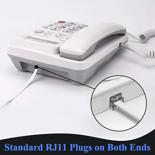 Phone Cord 6 FT, Landline Telephone Cable - Image 6
