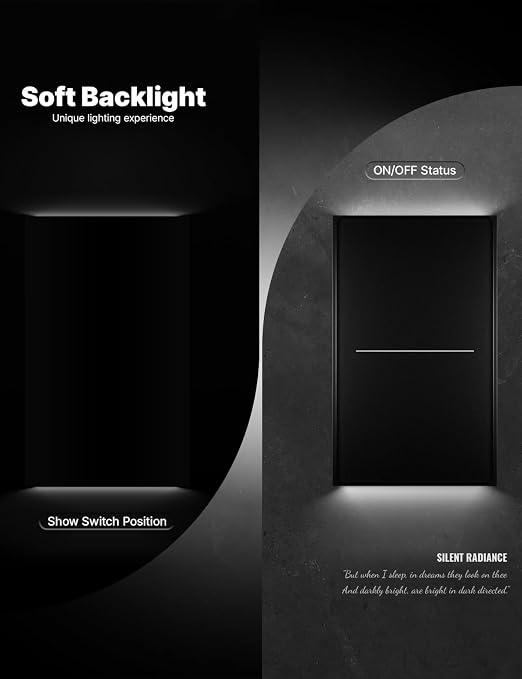 MOES Full Touch Smart Switch, ZigBee SF(Star Feather 2026 Version Wall Light - Image 6