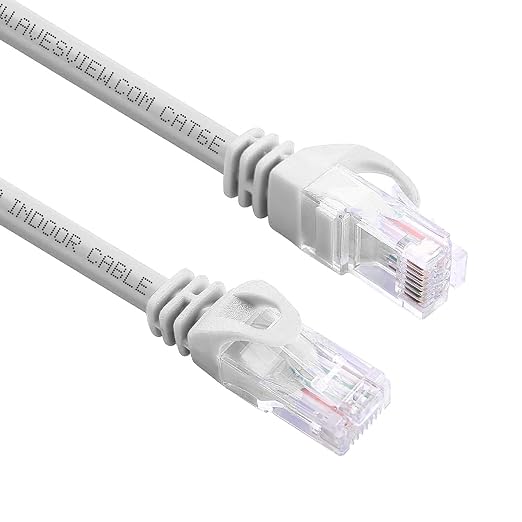 CAT 6 75 Foot Ethernet Cable Indoor High-Speed 10Gbps Snagless Long CAT6 - Image 3