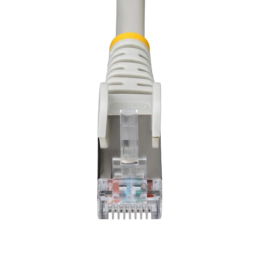 StarTech.com 25ft Gray CAT6a Ethernet Cable, Snagless RJ45, 100W PoE++ - Image 4