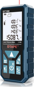DTAPE 330 Ft Laser Measuring Tool, Fathers Day Dad Gifts, High-Accuracy Laser by Dtape