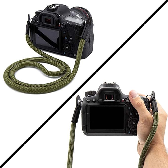 Camera Strap Vintage 100cm Nylon Climbing Rope Camera Neck Shoulder Strap - Image 3