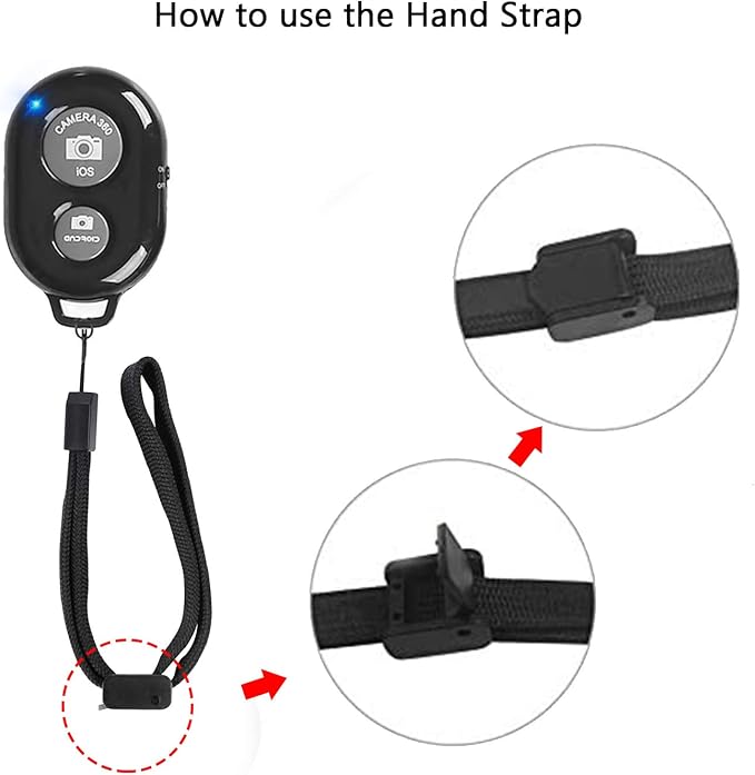 Wireless Remote Shutter for Cellphones and Tablets, AOQIYUE Wireless Remote for - Image 4