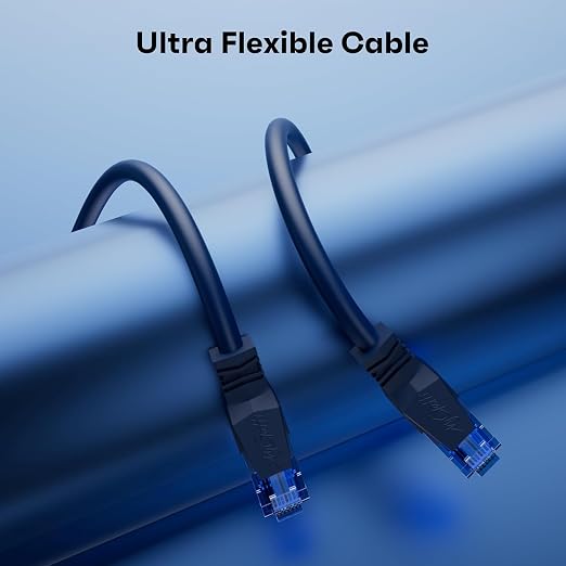 Cat6 Ethernet Cable 0.6 FT, Snagless Short Cat 6 Patch Cord, RJ45 Pure Copper - Image 3