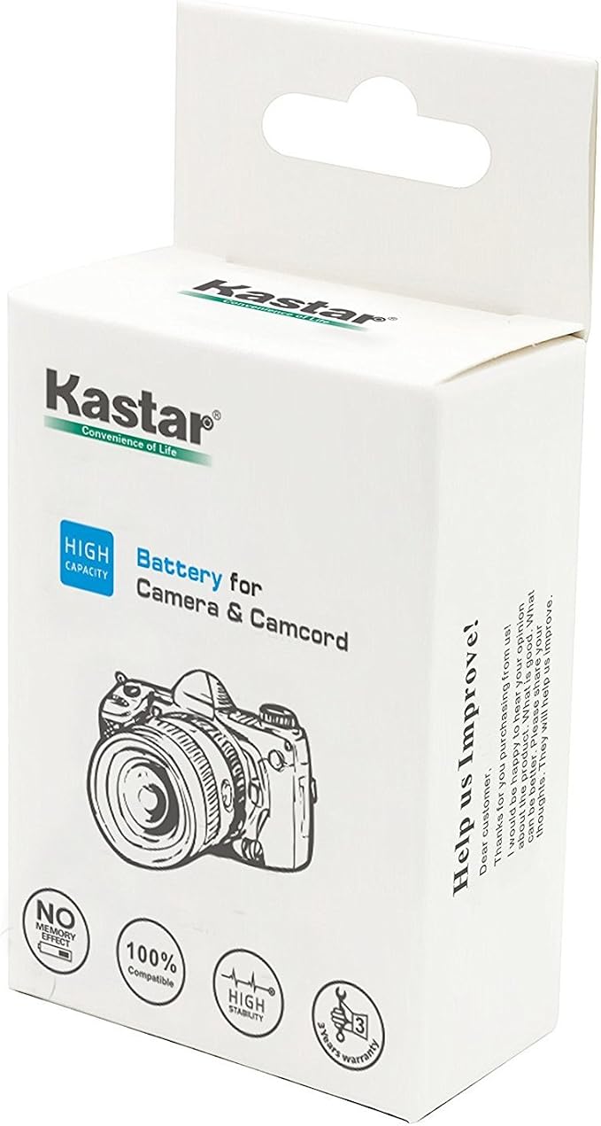 Kastar VBX070 Battery 2 Pack for Pentax D-Li88 Panasonic VW-VBX070 Sanyo DB-L80 - Image 4