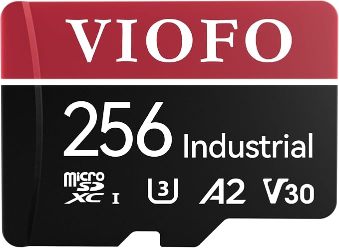 VIOFO 256GB Industrial Grade High Endurance microSDXC Card by PioneerinDashCamImagingSince2010