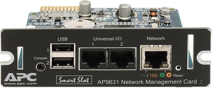APC AP9631 UPS Network Management Card 2 by APCbySchneider-Electric