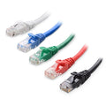 Cable Matters 10Gbps 5-Color Combo Snagless Cat 6 Ethernet Cable - 14ft by CableMatters