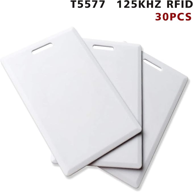 30pcs T5577 Thick Smart Cards, Contactless 125khz RFID Rewritable Proximity - Image 4