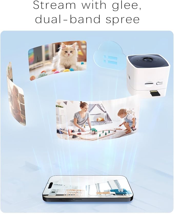 blurams 5GHz Cameras for Home Security, 2K Security Camera Indoor, Pet Camera - Image 3