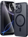 toushion Case for iPhone 16 Pro Matte Black | 3 in 1, by Unknown