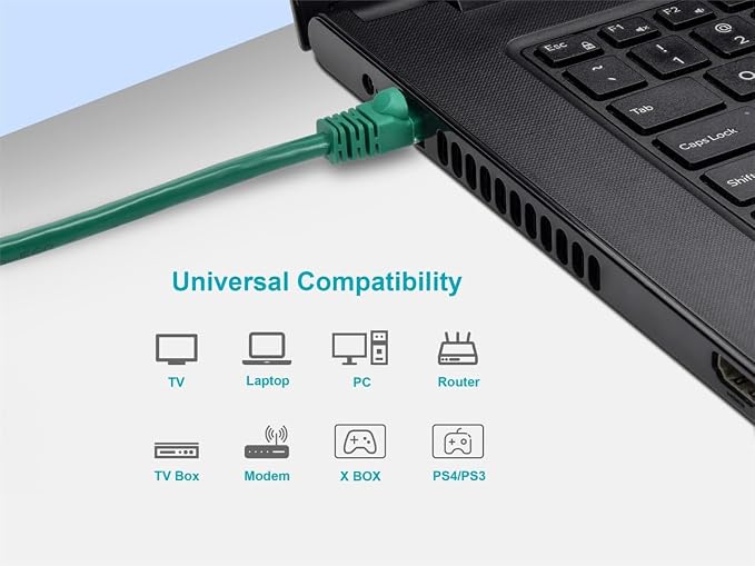 Monoprice 14FT 24AWG Cat5e 350MHz UTP Ethernet Bare Copper Network Cable - Image 6