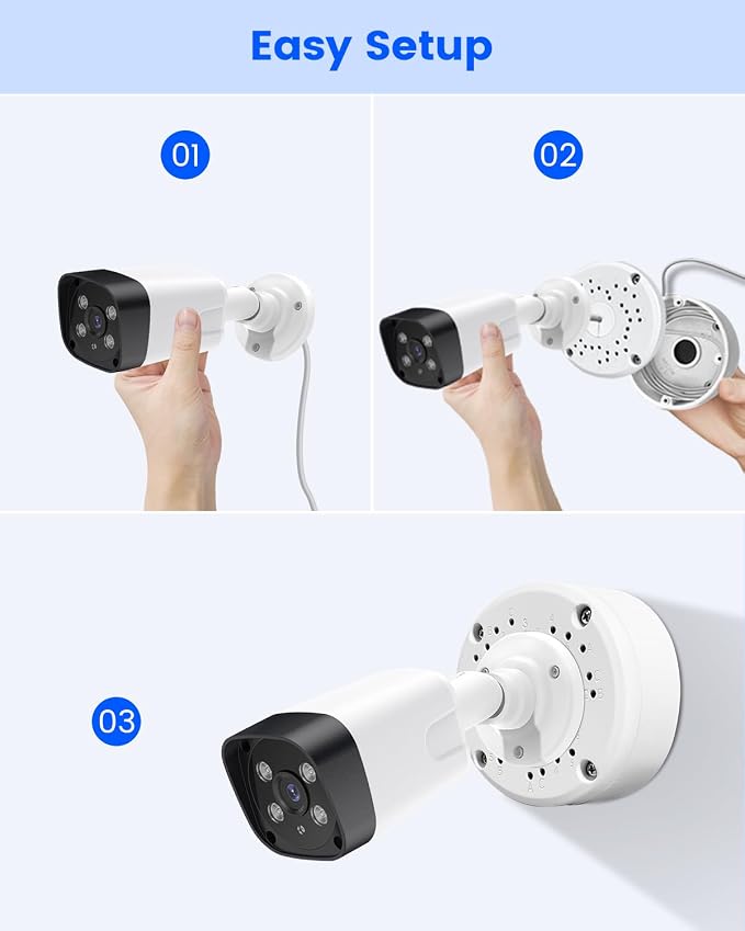 Metal Universal Bullet Security Camera Junction Box, Mount Bracket Base - Image 7