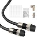 50ft RG6 Coaxial Cable, 75 Ohm TV Coax Cable by RELIAGINT