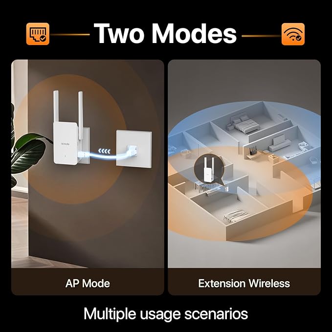 Tenda AX1500 WiFi 6 Range Extender, WiFi Signal Booster - Image 4