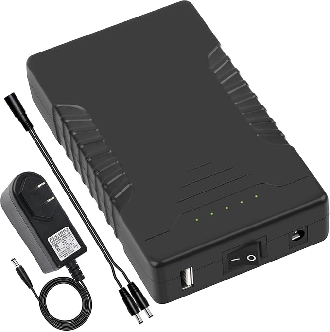Talentcell Rechargeable 12V 6000mAh/5V 12000mAh DC Output Lithium ion Battery by TalentCell