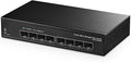 Binardat 8 Port 10 Gigabit SFP+ Managed Switch, Supports 1G/10G SFP+ Module by Binardat
