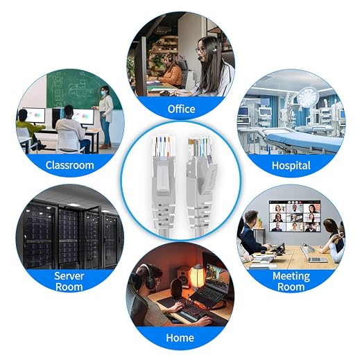 Cat 6 Ethernet Cable 25 ft Network RJ45 Unshielded Cat6 Patch Cable Internet - Image 6