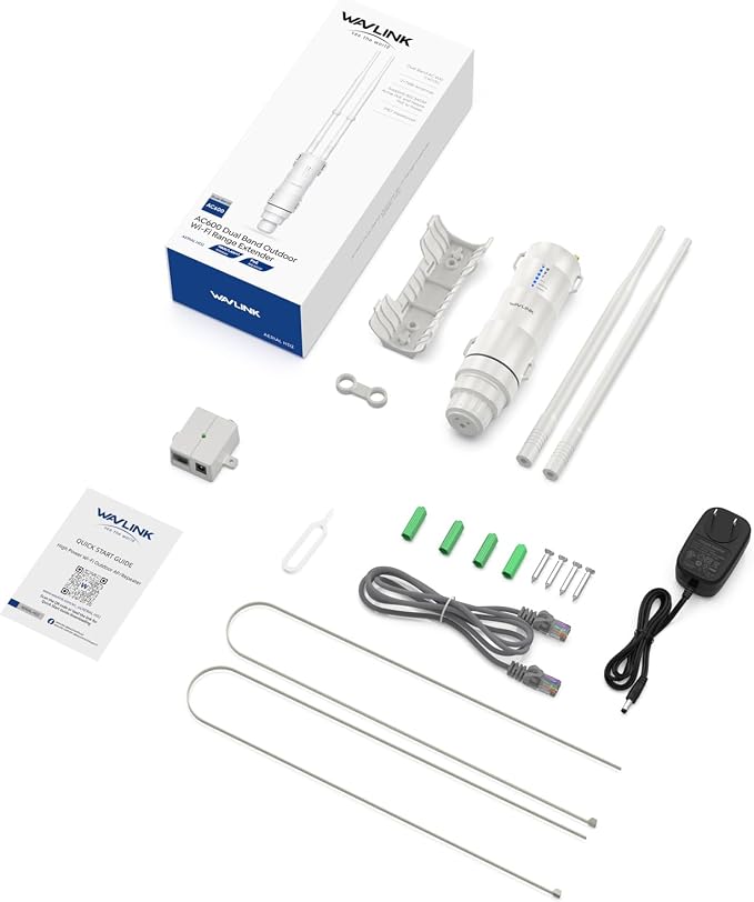 WAVLINK AC600 Outdoor WiFi Extender, Dual Band Long Range WiFi Extender - Image 9